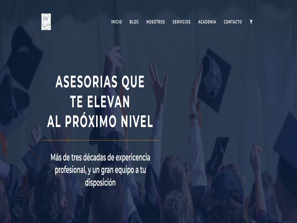 Sitio web de asesoría académica online